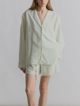 VC｜SS24107 Priya shirt blazer [ 西装外套 绿 ]