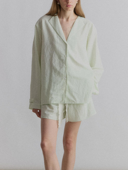 VC｜SS24107 Priya shirt blazer [ 西装外套 绿 ] 商品图0