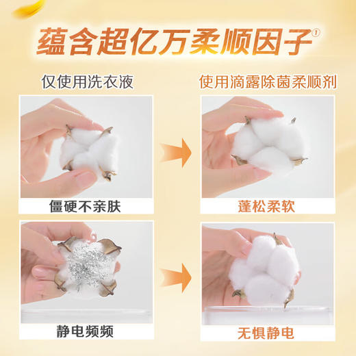 滴露（Dettol）衣物除菌柔顺剂阳光金盏花2.5L 商品图3