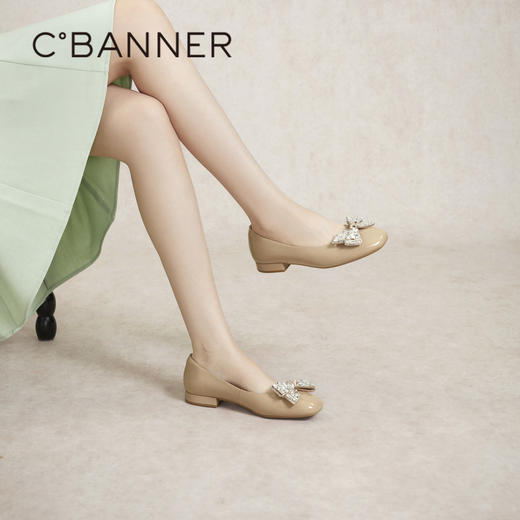 千百度春季浅口单鞋A24156605 商品图4