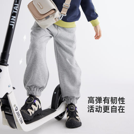 【春游神裤 上身有型 软糯百搭】儿童徽标休闲裤PCK2411 商品图3
