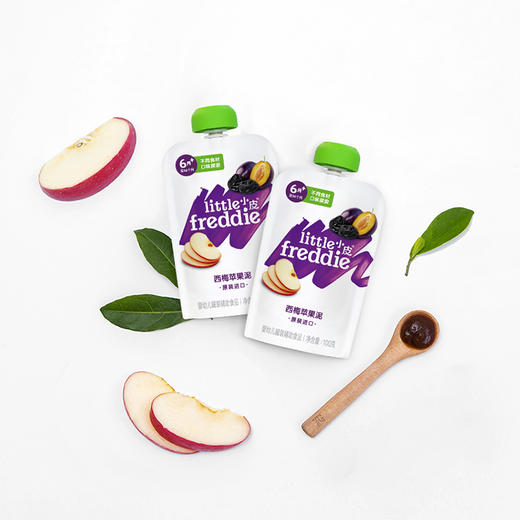 英国little freddie小皮西梅苹果泥 100g 商品图3
