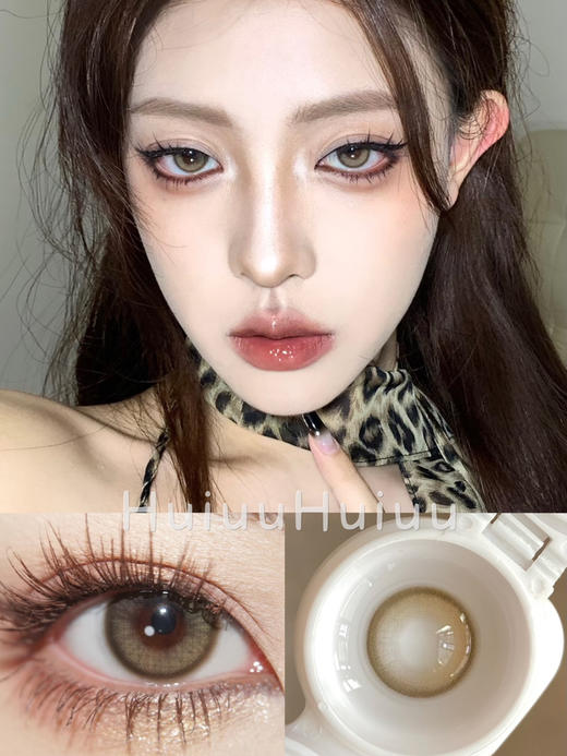 【大直径】KIKICON-流光琥珀-14.5mm【半年抛 0-1000度 无525/575】 商品图0