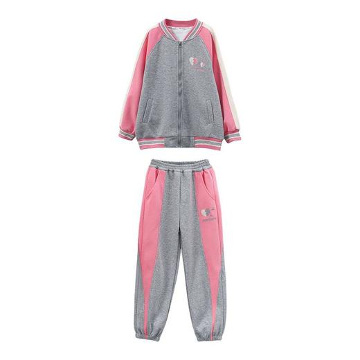 女童卫衣套装春装2024新款儿童洋气时髦中大童网红春秋运动两件套 商品图4