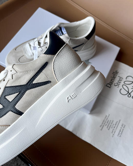 THS 3.23-限时 AS家 情侣款厚底休闲鞋 牛皮/反绒圆润运动鞋 2色  QZ080 商品图8