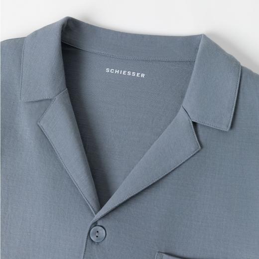 【科技麻】SCHIESSER德国舒雅男士翻领开衫长袖长裤套装35/22783H 商品图8