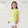 marcjanie马克珍妮新款夏装 女童田园风花苞网纱小衫231055 商品缩略图0