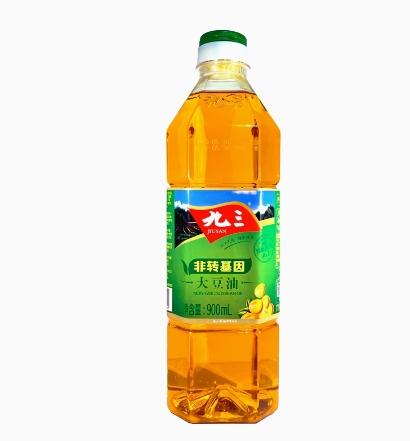 九三非转基因大豆油（3级）900ml 商品图0