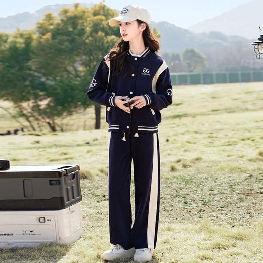 女童套装春秋2024新款洋气儿童春装中大童运动休闲网红两件 商品图3