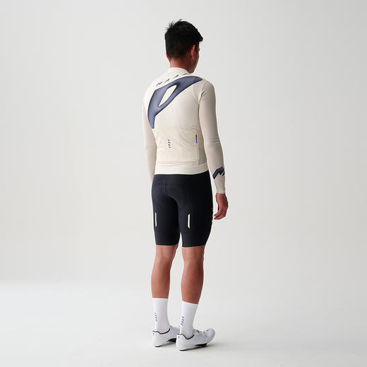 MAAP 男士 ORBIT PRO AIR LS JERSEY CHALK 长袖骑行服 星云白 商品图2