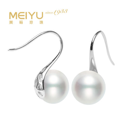 美裕 925银淡水珍珠耳钉 11-12mm 106702Z 商品图0