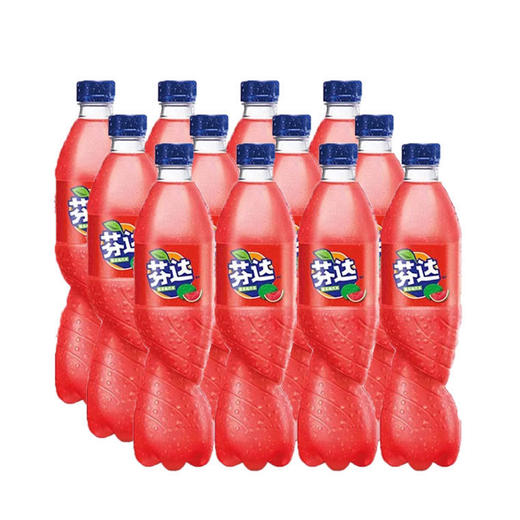 【百】芬达西瓜味汽水塑料瓶 500ml 商品图2