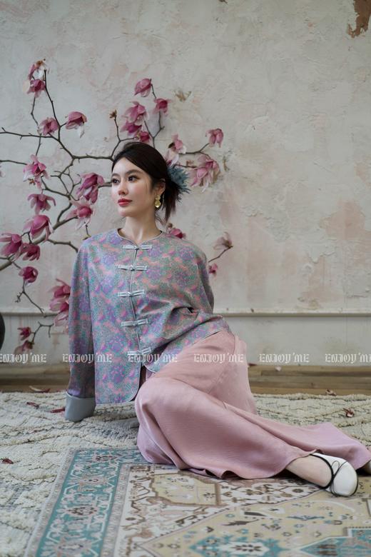 【门店同款】ENJOY春季云敛-琉璃玉面花纹半裙 157101926 商品图2