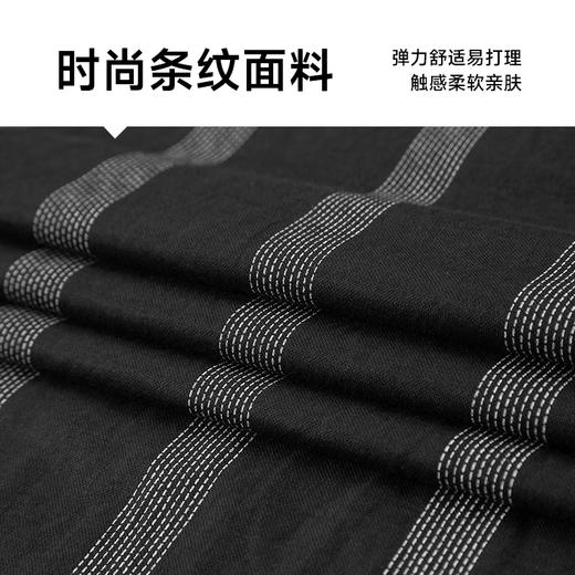 【新款DDA】大依优型大码短袖Polo衫立领加肥加大男士大号弹力透气舒适夏季半袖透气中式 商品图3