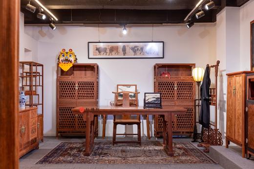 红桥红  家具严选  缅甸花梨（大果紫檀）【书房搭配】 商品图0