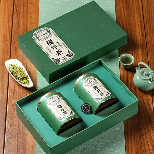 【御赏龙井】去寻 明前特级 龙井绿茶 至臻龙井礼盒 净含量250g 商品图1