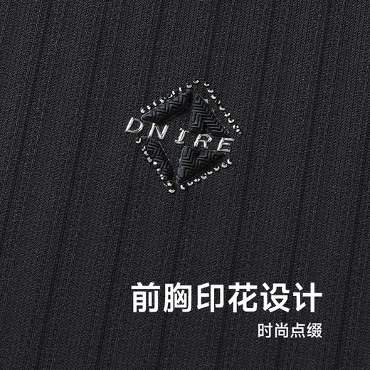 【冰丝高弹】【新款DWP】大依优型大码条纹短袖Polo衫翻领加肥加大男士大号弹力透气舒适夏季半袖 商品图2