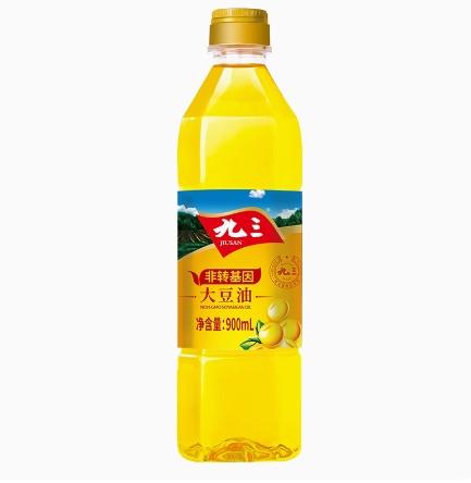 九三非转基因大豆油（1级）900ml 商品图0
