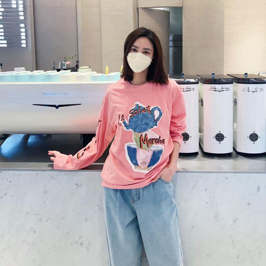 25特价 2403413   趣味食物印花长袖（4色） 商品图10