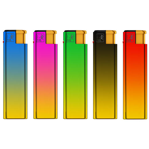 贵族打火机X5金属套壳五彩渐变 商品图1