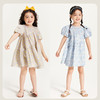迷你巴拉女童宝宝夏日柔软透气泡泡袖印花满印甜美连衣裙 商品缩略图2