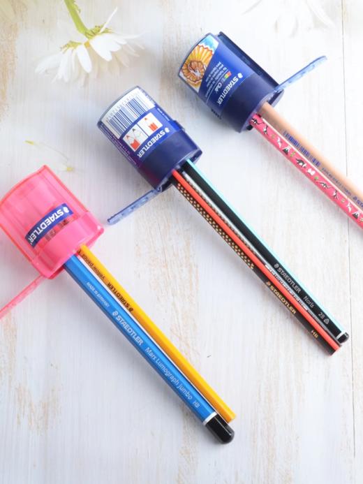 【限时秒杀】德国施德楼 双孔转笔刀511 512儿童学生卷笔刀笔刨粗杆削笔器 商品图2