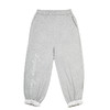 CryingCenter 花灰慵懒芭蕾风休闲宽松刺绣蕾丝花边束脚长卫裤 商品缩略图4