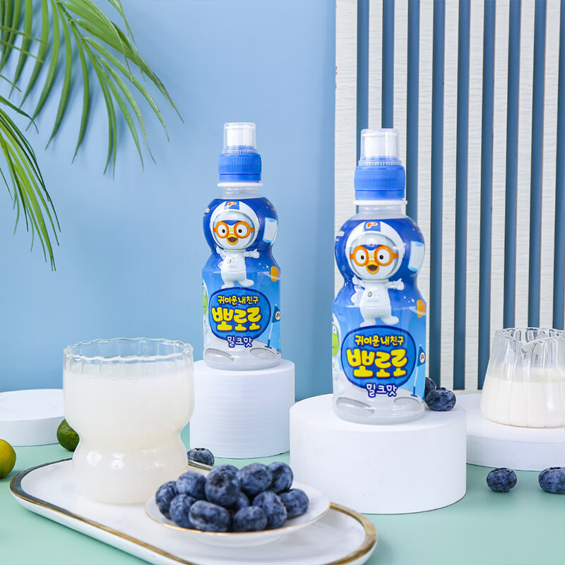 啵乐乐牛奶味饮料