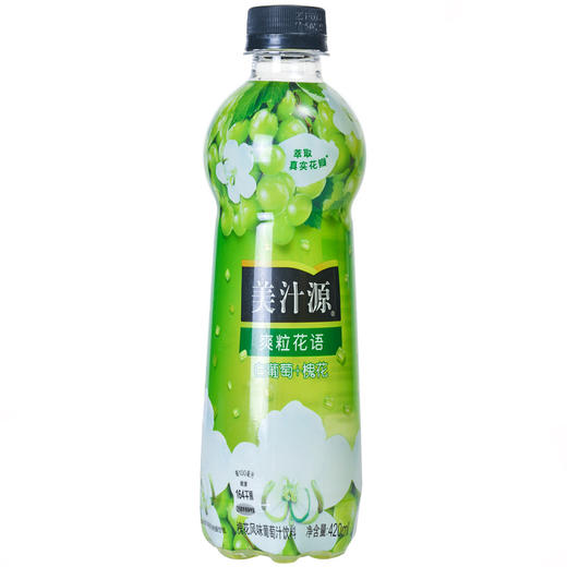 美汁源青缇葡萄450ml 商品图0