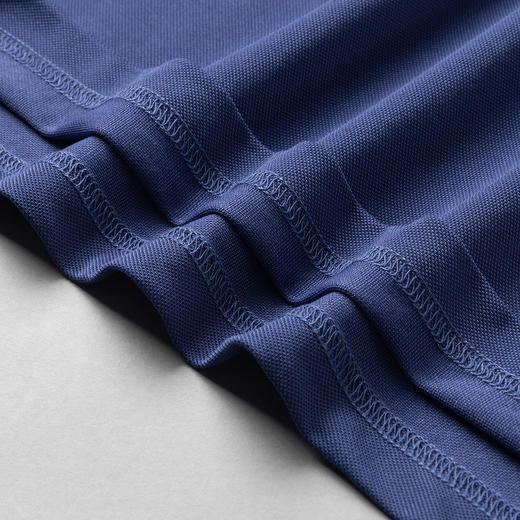 【含桑蚕丝】罗蒙男士夏季休闲polo衫男短袖男夏季薄款绣花冰丝t恤男短袖 商品图11