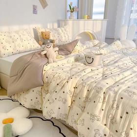 【A类母婴级！双层纱夏凉被子】手感细腻绵柔，透气不闷热，享受好睡眠，无需被套，贴身腄更柔软！空调被儿童夏被春秋被