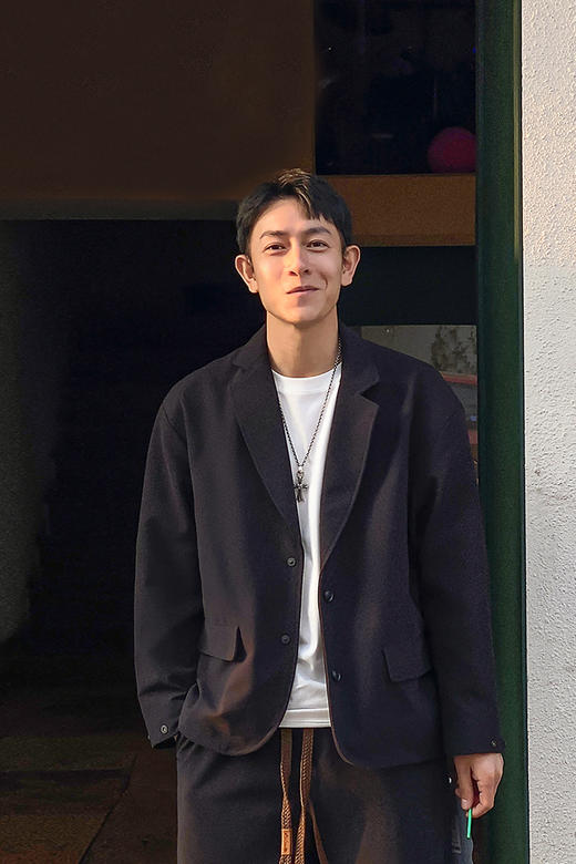 徐太浪美式休闲黑色大码西服男春季时尚潮流百搭高级感单西装外套 商品图5