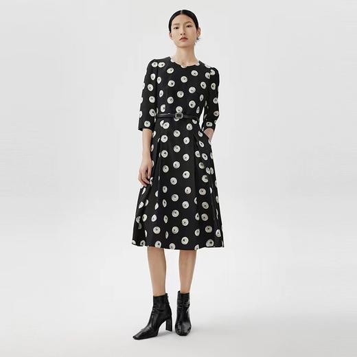 朗姿蚕丝连衣裙 商品图0