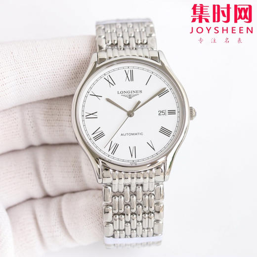 浪琴 LONGINES 律雅系列 超薄男士腕表 表盘尺寸38.5mm 一步到位凌越巅峰 商品图1