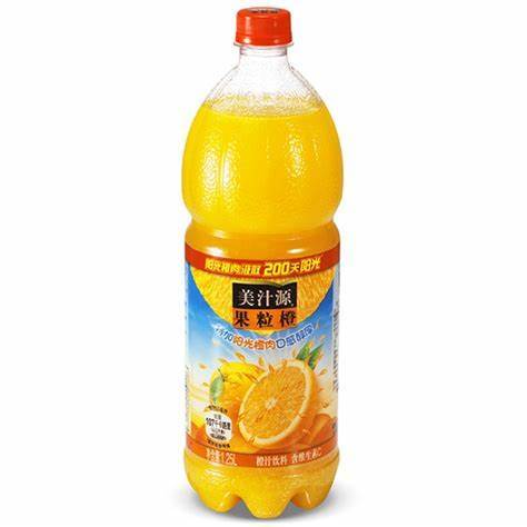 美汁源果粒橙瓶1.25L 商品图0