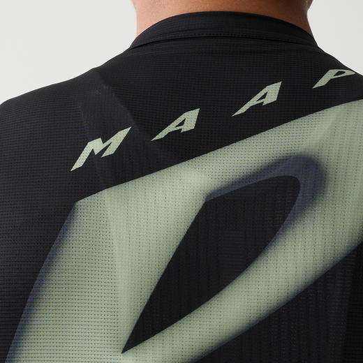 MAAP 男士 ORBIT PRO AIR JERSEY BLACK 短袖骑行服 星际黑 商品图3