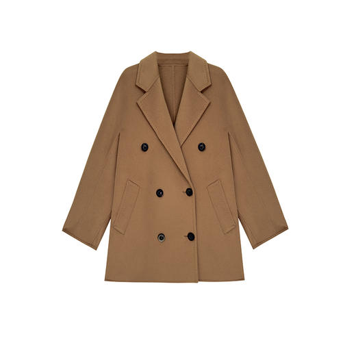 N°28 “短款100%山羊绒”秋冬款设计师毛呢外套8352D865 商品图4