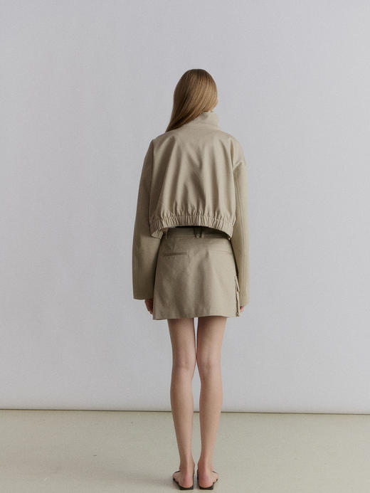 VC｜SS24074 Esha skirt with pocket [ 半身裙  卡其 / 黑 ] 商品图11