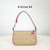 COACH蔻驰 卡其色老花马鞍包单肩腋下手提包 女款CE698 #美国直邮 商品缩略图0