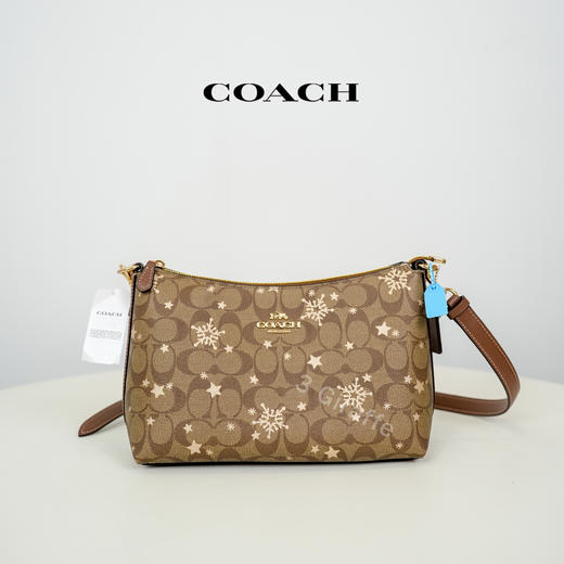 COACH/蔻驰新款Clara腋下包女士拉链印花单肩斜挎包  CN688 #美国直邮 商品图0
