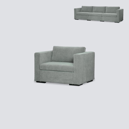 NS家居nsfurniture软包布艺组合沙发NSSF-5500 商品图8