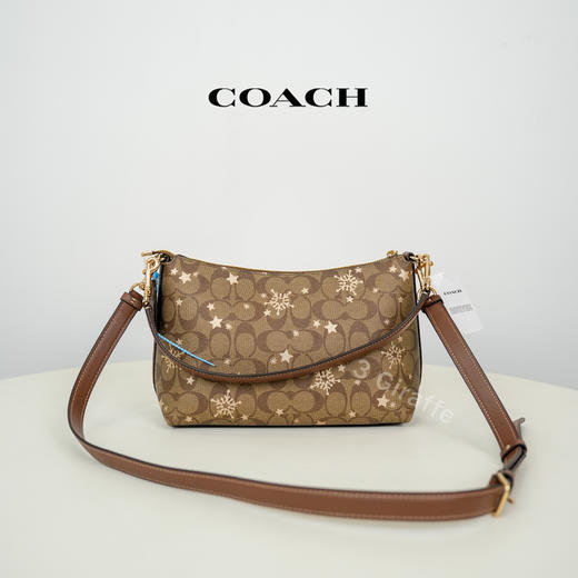 COACH/蔻驰新款Clara腋下包女士拉链印花单肩斜挎包  CN688 #美国直邮 商品图2