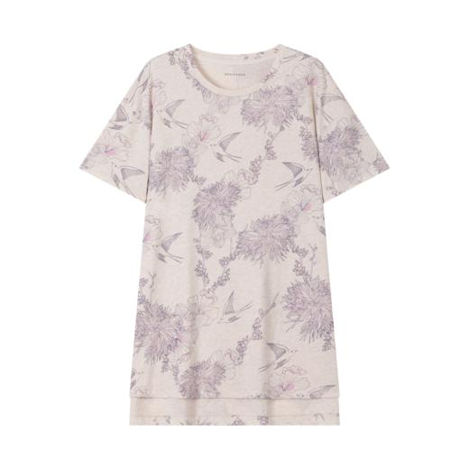 【32S100%棉汗布】SCHIESSER 德国舒雅女士纯棉短袖七分裤套装31/22373H 商品图2