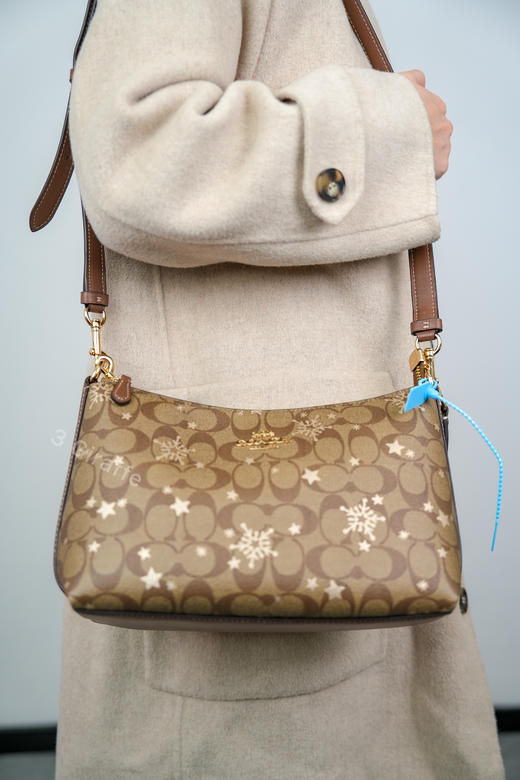 COACH/蔻驰新款Clara腋下包女士拉链印花单肩斜挎包  CN688 #美国直邮 商品图4