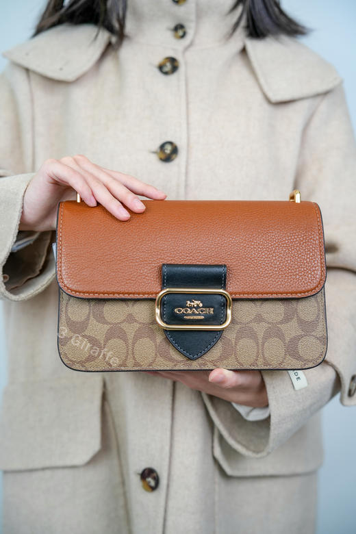 COACH/蔻驰女士MORGAN系列老花单肩斜挎包CM713 #美国直邮 商品图4