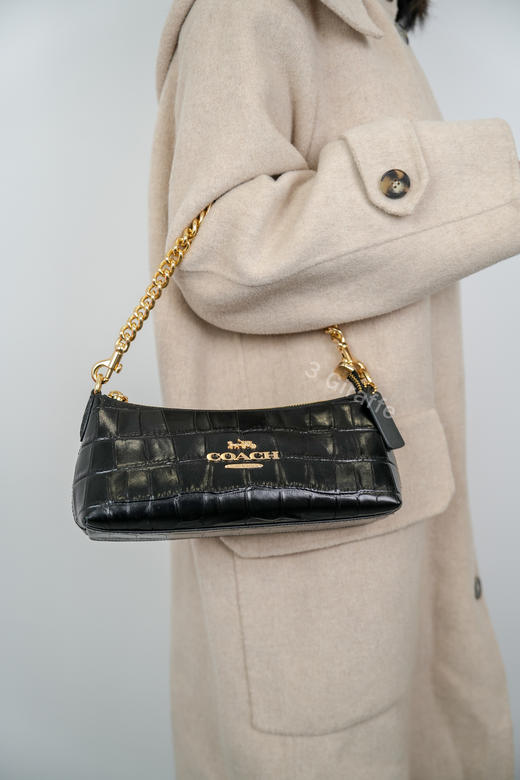 COACH蔻驰 Charlotte腋下包单肩斜挎包  CL656 #美国直邮 商品图8