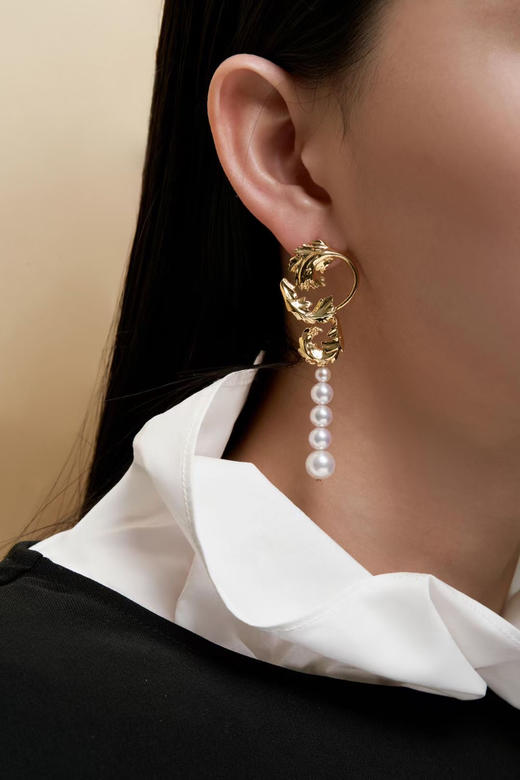Centauri Lucy 枫丹白露宫珍珠耳环 商品图2