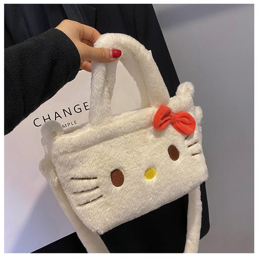 【巨能装！轻松随行】小公主们的必备！可爱毛绒化妆包，大容量，轻盈便携，高颜值卡通收纳包，柔软手感超舒适！ 商品图3