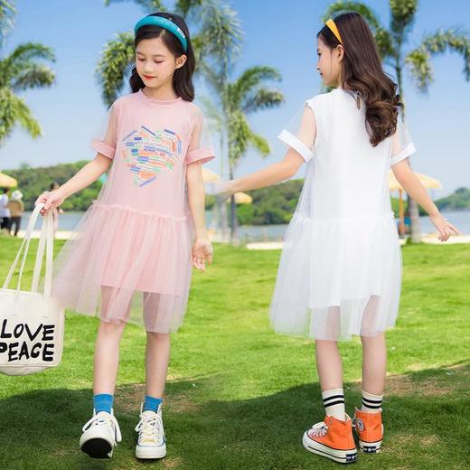 童装女童连衣裙夏装2024新款中大童儿童裙子夏季洋气小女孩公主裙 商品图3