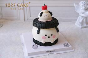 1027CAKE | 立体帕恰狗 奥利奥